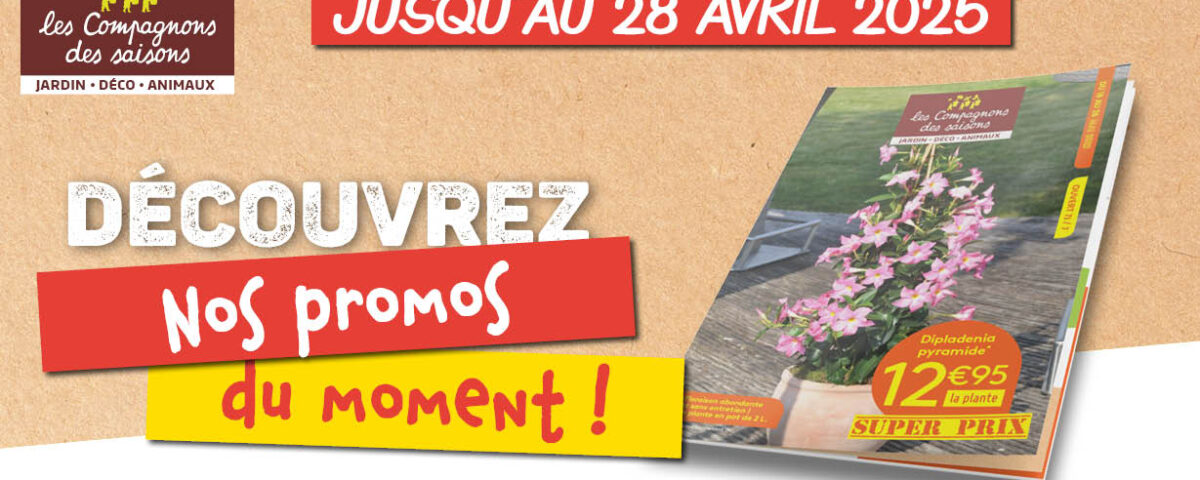 promo jardin mai