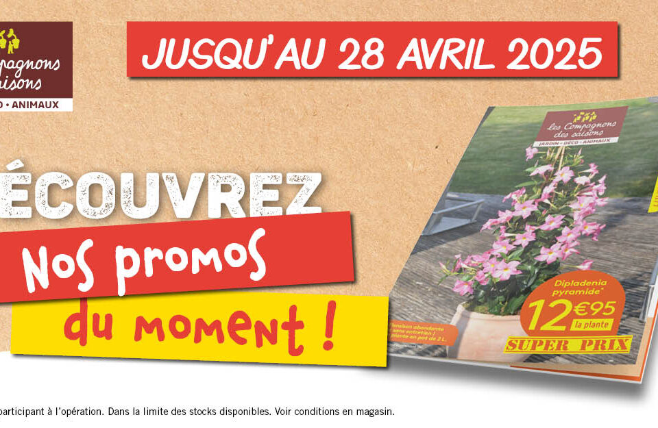 promo jardin mai