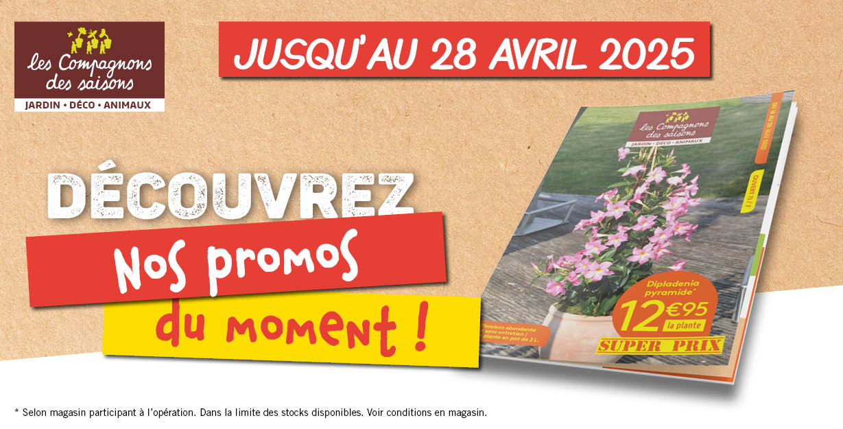 promo jardin mai