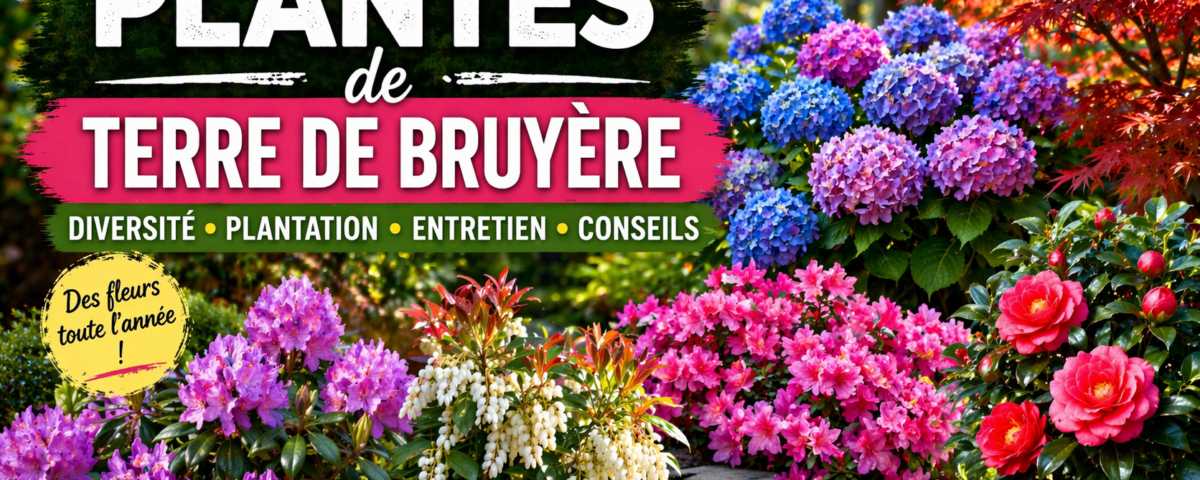 plantes de terre de Bruyère