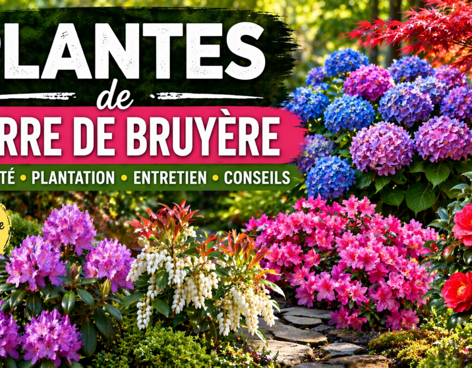 plantes de terre de Bruyère